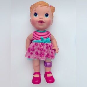 Baby Alive blonde Baby gets a boo boo